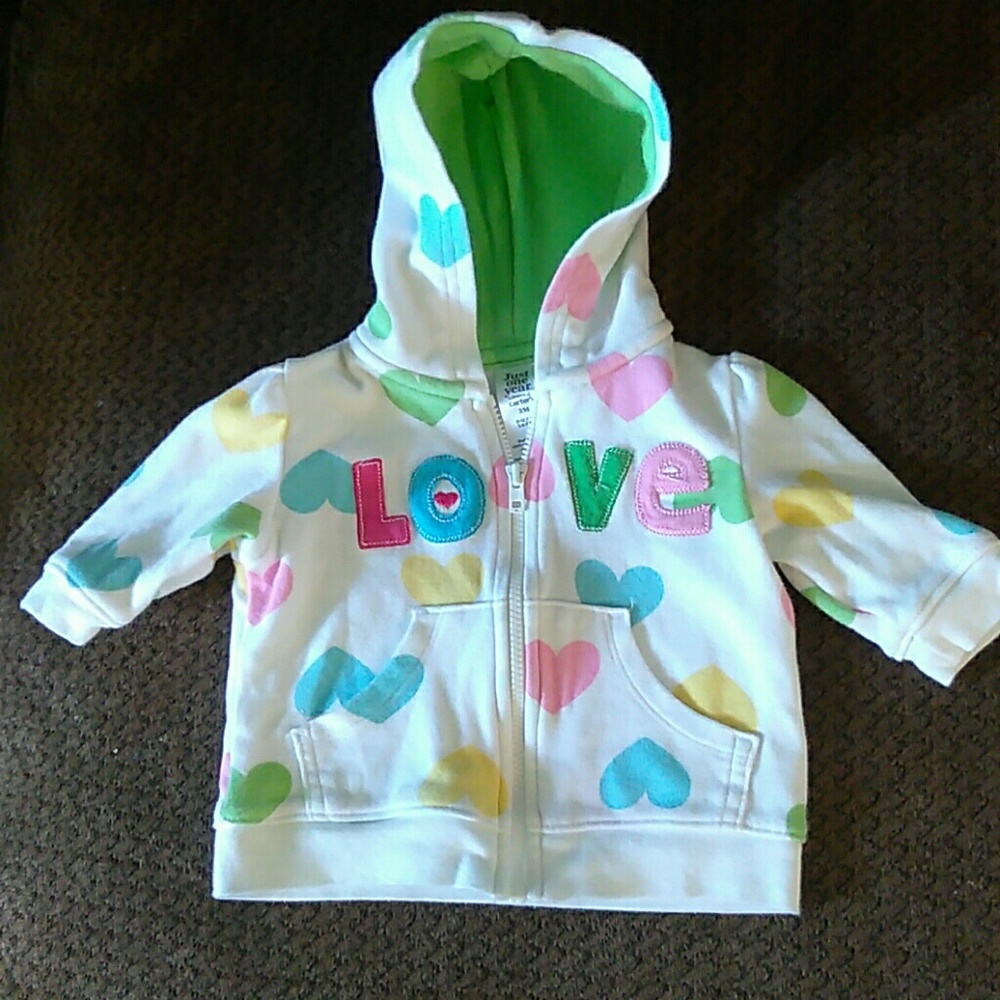 3/12🌸Carter's girls hoodie